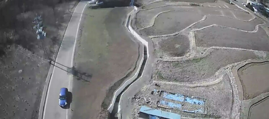 令和元年度　県営農村地域防災減災事業 高峰地区 水路その8工事